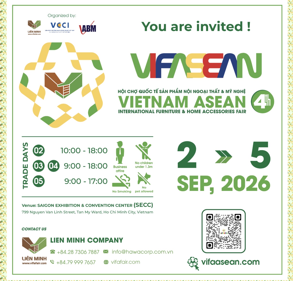 INVITATION TO VIFA ASEAN 2026